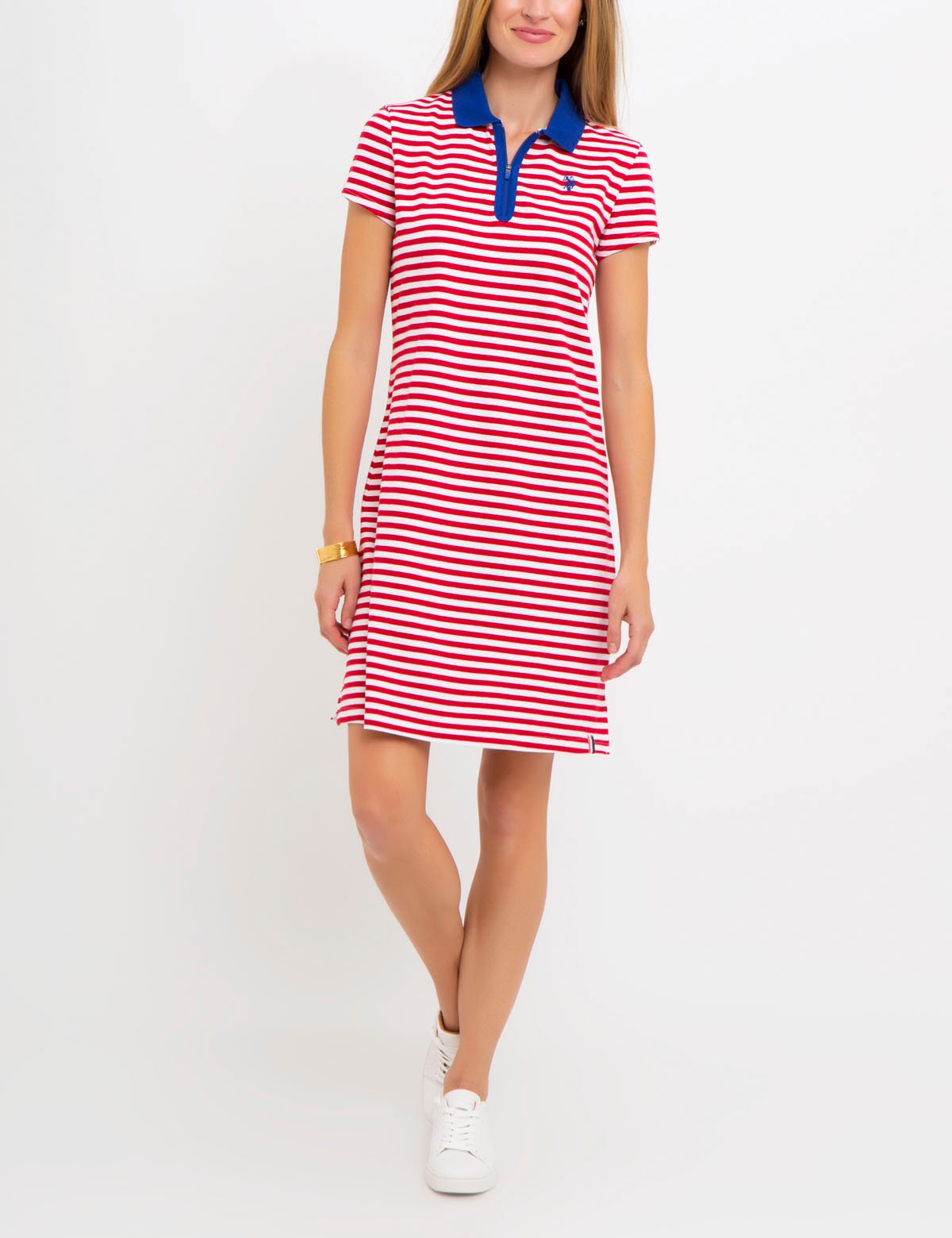 STRIPED POLO DRESS - U.S. Polo Assn.